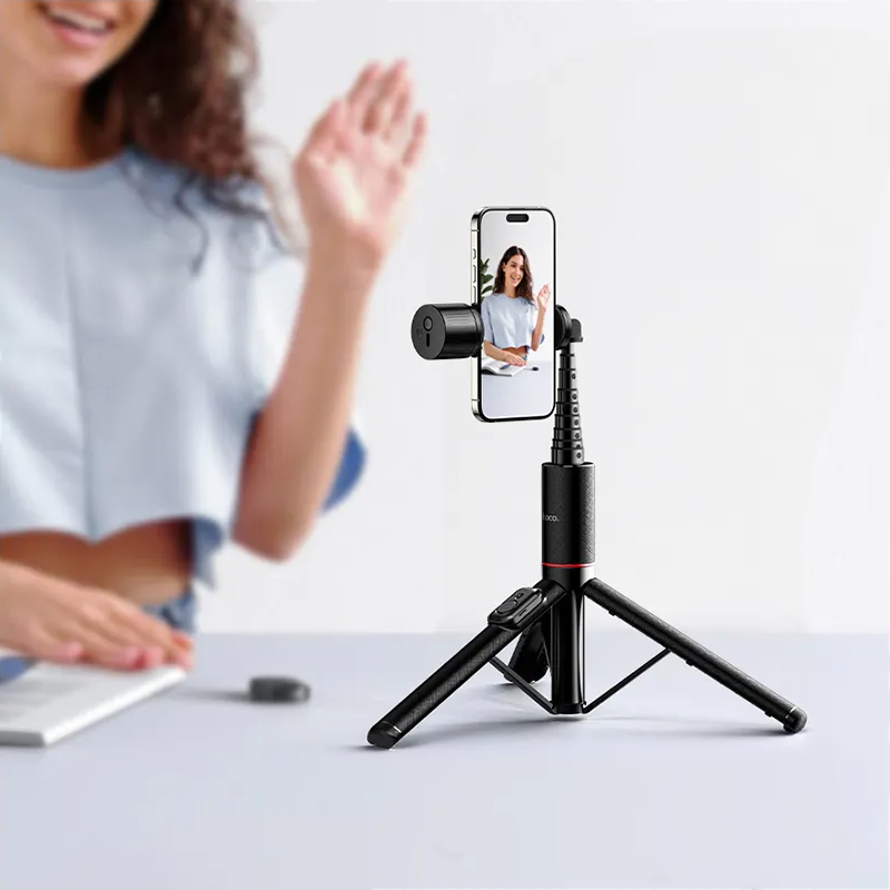 Selfie Stick Bluetooth HOCO K34, 4.5inch - 7inch, Black