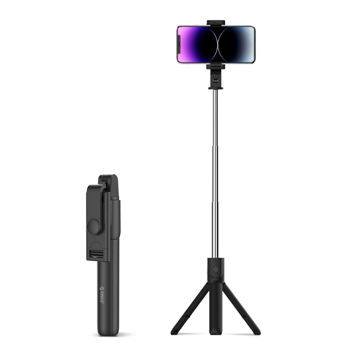 Selfie Stick Bluetooth Orico SPV100, Uniwersalny, Czarny