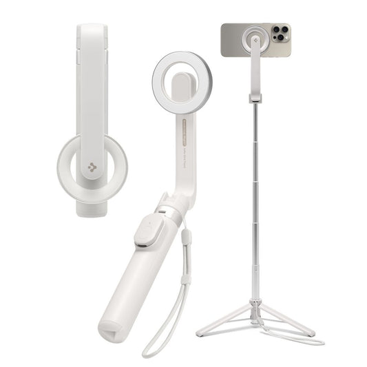 Selfie Stick Bluetooth Spigen S571W, Uniwersalny, Beżowy