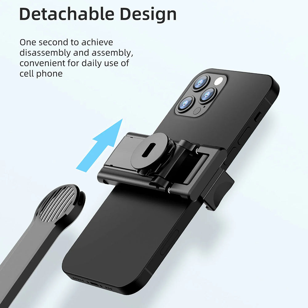 Selfie Stick Bluetooth Techsuit C01, Uniwersalny, Czarny