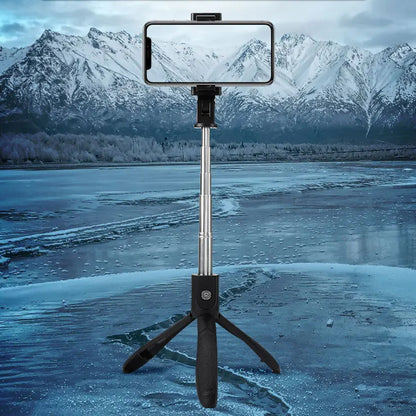 Selfie Stick Bluetooth Techsuit K06, Universal, Black