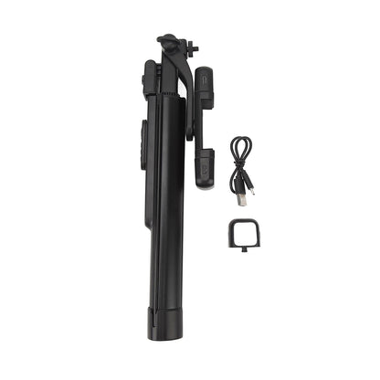 Selfie Stick Bluetooth Techsuit K30S, Uniwersalny, Czarny