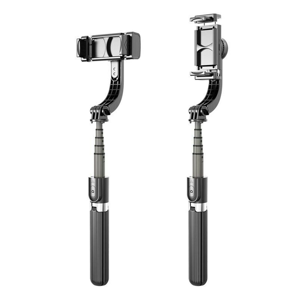 Selfie Stick Bluetooth Techsuit L08, Uniwersalny, Czarny
