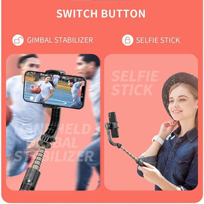 Selfie Stick Bluetooth Techsuit L08Mini, Uniwersalny, Czarny