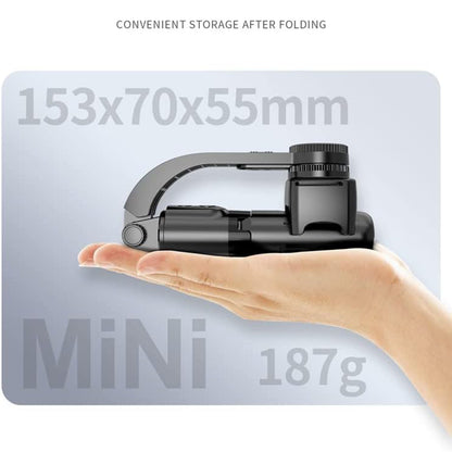 Selfie Stick Bluetooth Techsuit L08Mini, Uniwersalny, Czarny