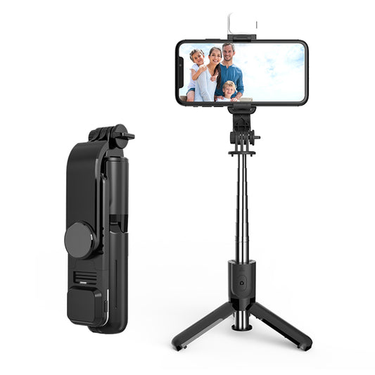 Selfie Stick Bluetooth Techsuit L11s, Uniwersalny, Czarny