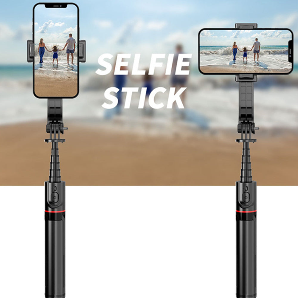 Selfie Stick Bluetooth Techsuit L12, Uniwersalny, Czarny