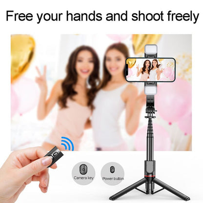 Selfie Stick Bluetooth Techsuit L12D, Uniwersalny, Czarny