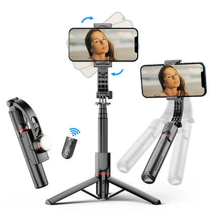 Selfie Stick Bluetooth Techsuit L19s, Uniwersalny, Czarny