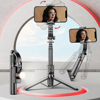 Selfie Stick Bluetooth Techsuit L19s, Uniwersalny, Czarny