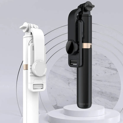 Selfie Stick Bluetooth Techsuit Q03, Uniwersalny, Czarny