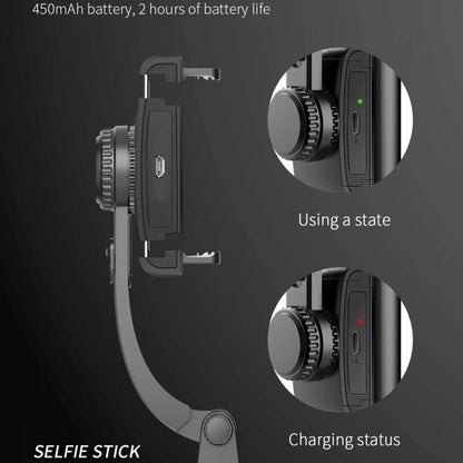 Selfie Stick Bluetooth Techsuit Q08, Uniwersalny, Czarny