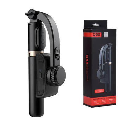 Selfie Stick Bluetooth Techsuit Q08, Uniwersalny, Czarny