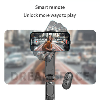Selfie Stick Bluetooth Techsuit Q09, Uniwersalny, Czarny