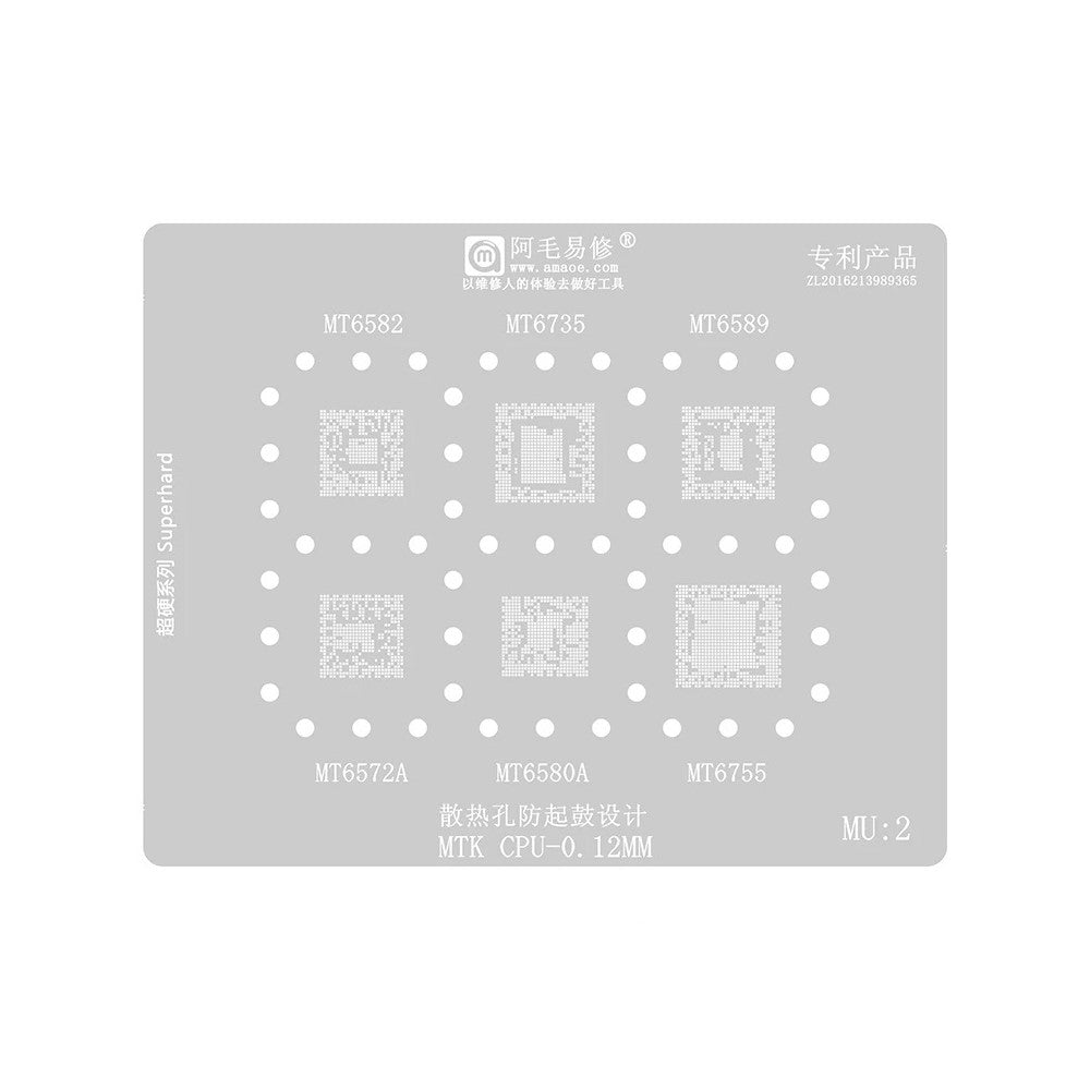 Amaoe BGA Mesh for CPU MTK MU1-5