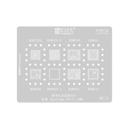 Sita BGA Amaoe dla CPU Qualcomm QU1-8 Series
