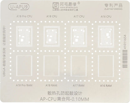 Sita BGA Amaoe U-APU9 dla Apple iPhone 15 Pro Max