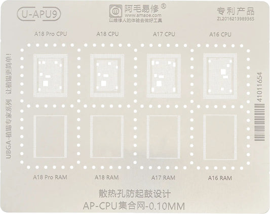 Sita BGA Amaoe U-APU9 dla Apple iPhone 15 Pro Max
