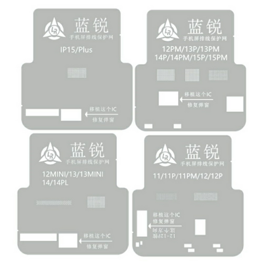 Sita BGA Lanrui dla Apple iPhone 11 - 15 Series