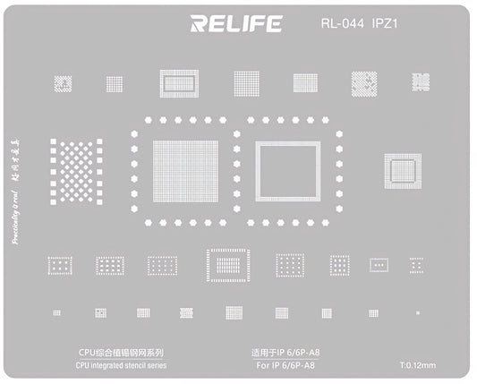 Sita BGA Relife RL-044 IPZ1 do Apple iPhone 6 / 6 Plus, CPU