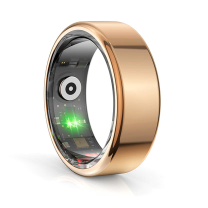 Smart Ring Techsuit R02, Rozmiar 11, Różowe Złoto