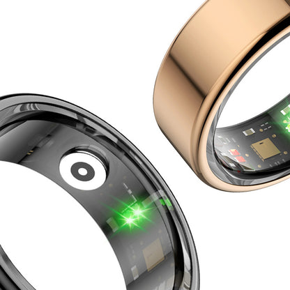 Smart Ring Techsuit R02, Rozmiar 11, Różowe Złoto