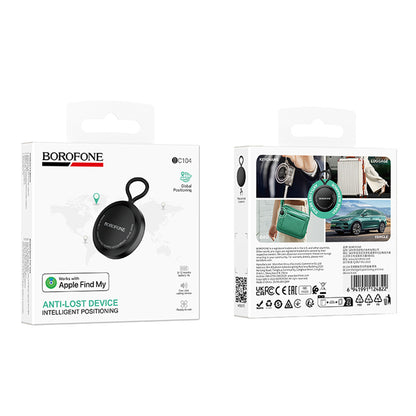 Borofone SmartTag BC104 dla serii iOS, czarny