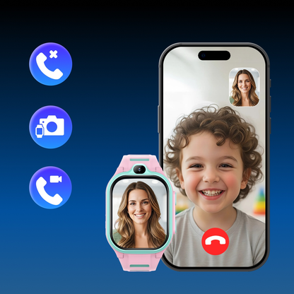 Smartwatch Forever Kids Boost KW-530 Call, Różowy