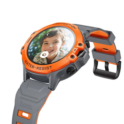 HOCO Y107 Kids Call Smartwatch, Orange