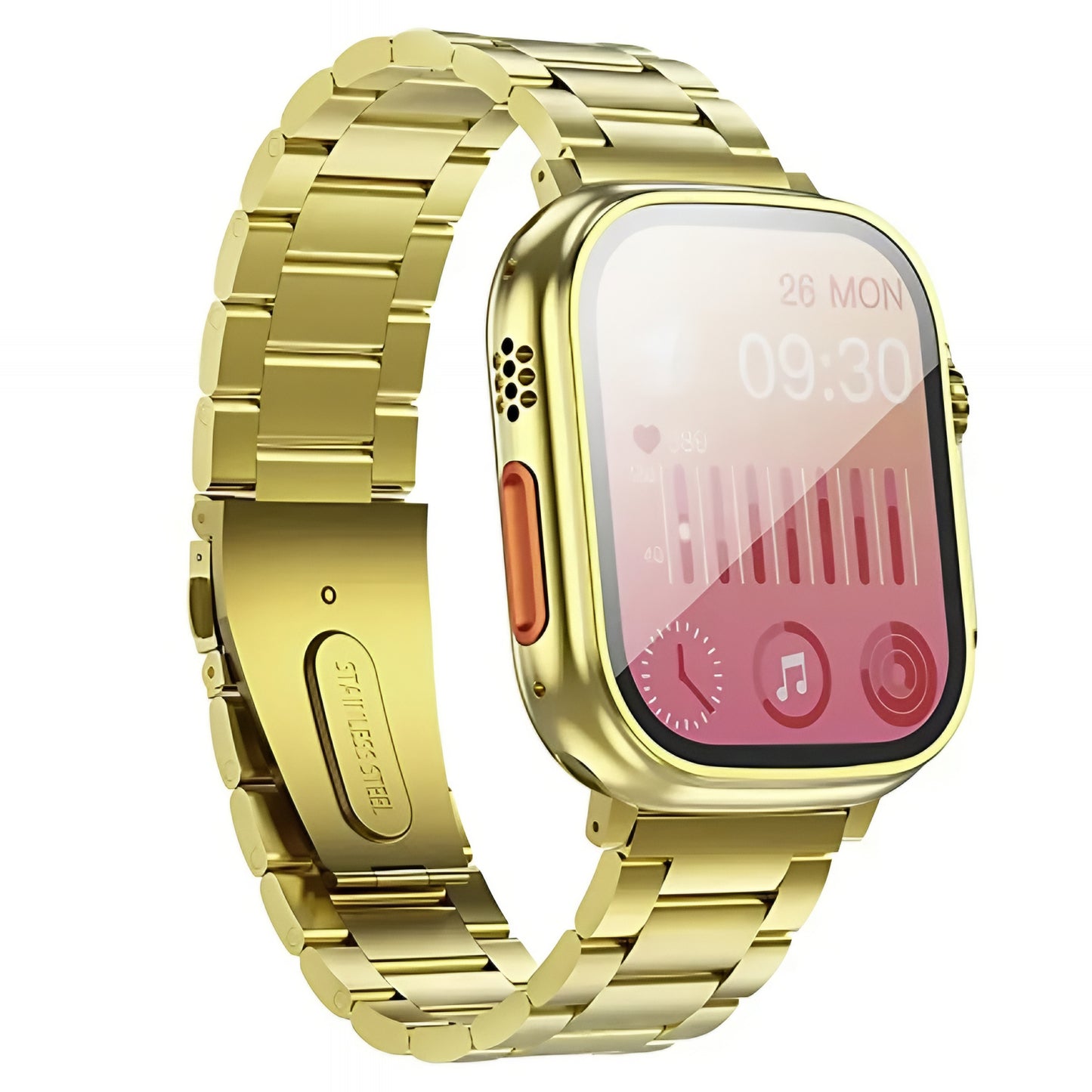 Smartwatch HOCO Y12 Ultra Call, Złoty