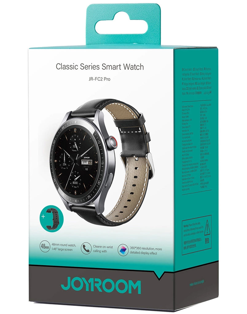 Smartwatch Joyroom JR-FC2 Pro Call, Szary