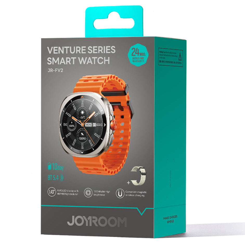 Smartwatch Joyroom JR-FV2 Call, Pomarańczowy