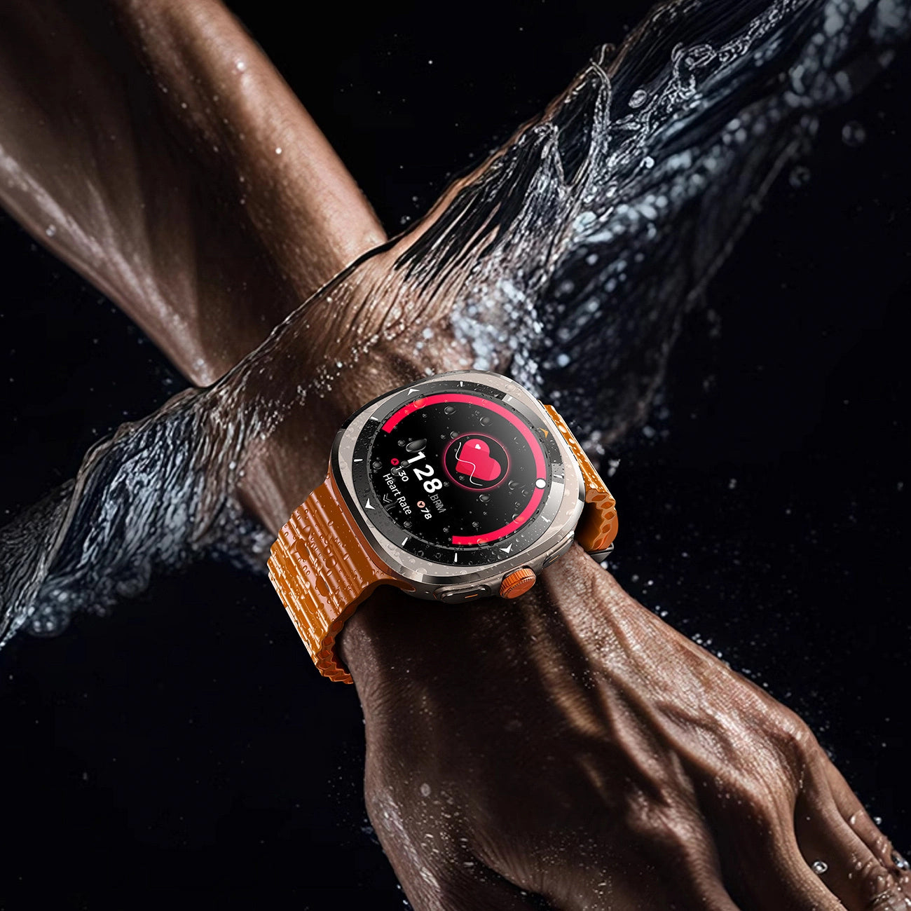 Smartwatch Joyroom JR-FV2 Call, Pomarańczowy