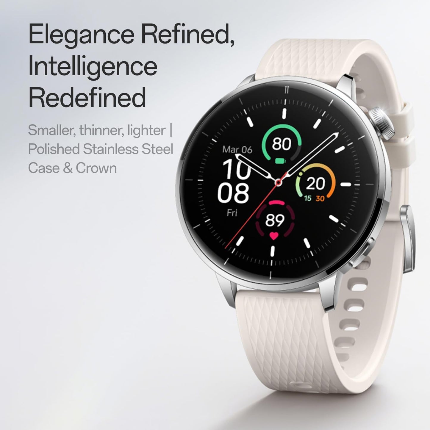Smartwatch OnePlus Watch 3, 43mm, Czarny 5491100421