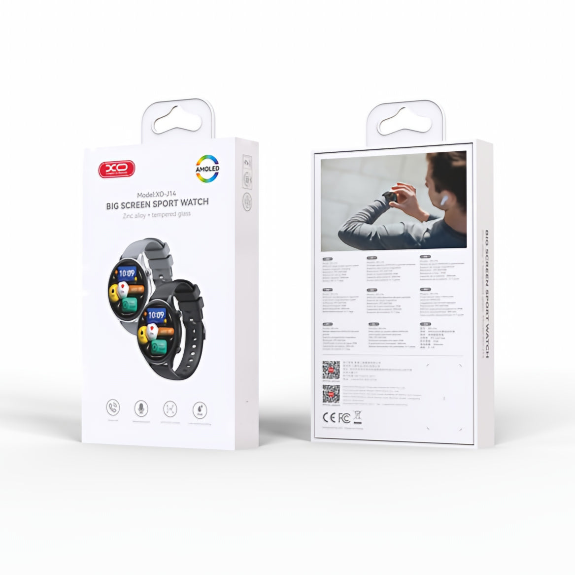 Smartwatch XO Design J14 Call, Czarny