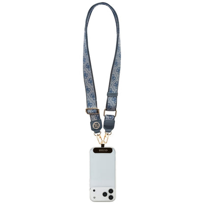 Sznurek do Telefonu Guess 4G Strass Metal Logo, Niebieski