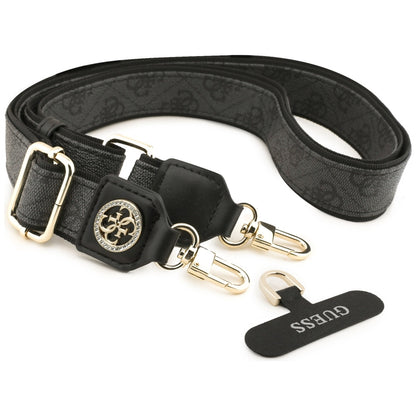 Sznurek do Telefonu Guess 4G Strass Metal Logo, Czarny