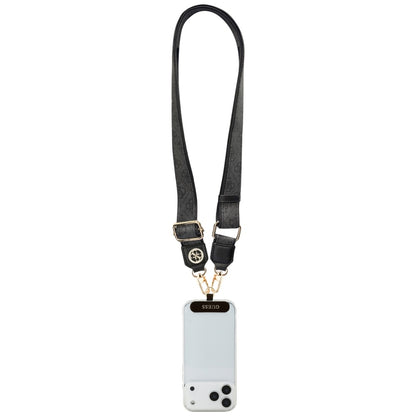 Sznurek do Telefonu Guess 4G Strass Metal Logo, Czarny