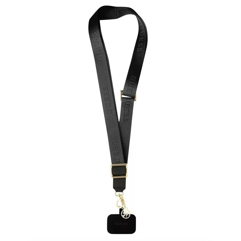 Sznurek do Telefonu Guess Link Snap, Czarny