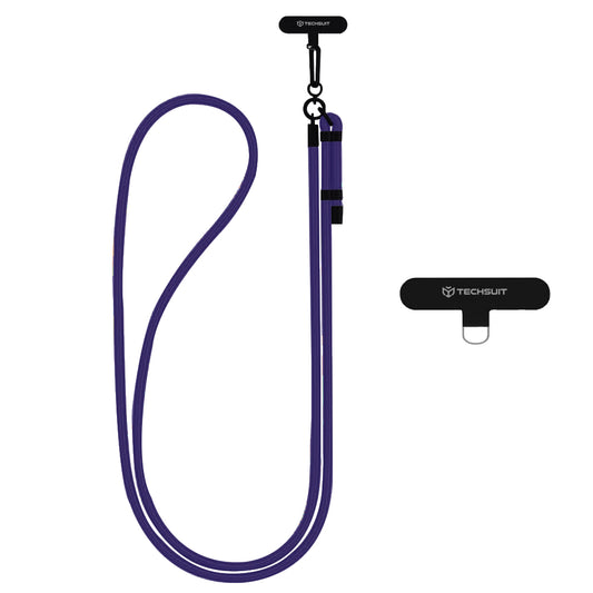 Sznur na telefon Techsuit RCS1-71, Ciemny fiolet