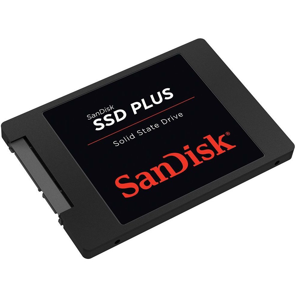 Dysk półprzewodnikowy (SSD) SanDisk Plus, 2,5 cala, 240 GB, SATA III SDSSDA-240G-G26 