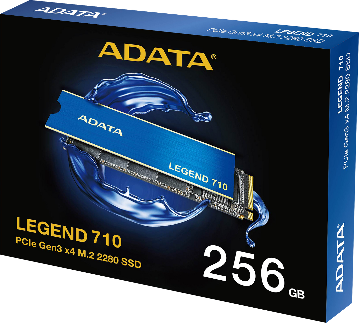 Dysk SSD Adata Legend 710, PCI Express 3.0 x4, M.2, 256 GB ALEG-710-256GCS ALEG-710-256GCS 