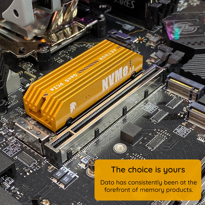 Solid State Drive (SSD) Dato Ares Aethon, NVME M.2, PCIe Gen5x4, 2TB, Czarny ARSAT-2TB