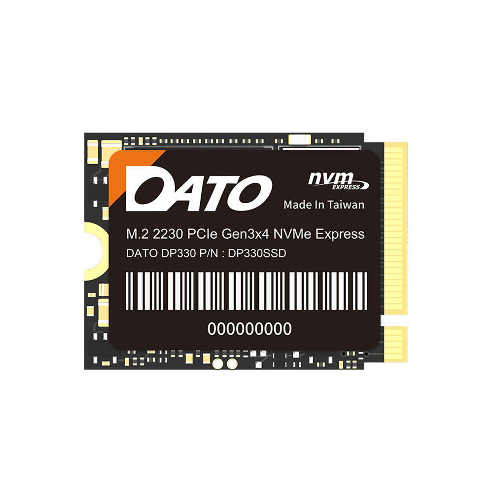 Solid State Drive (SSD) Dato DP330, NVME M.2 2230, PCIE Gen3x4, 2TB, Czarny DP330SSD-2TB