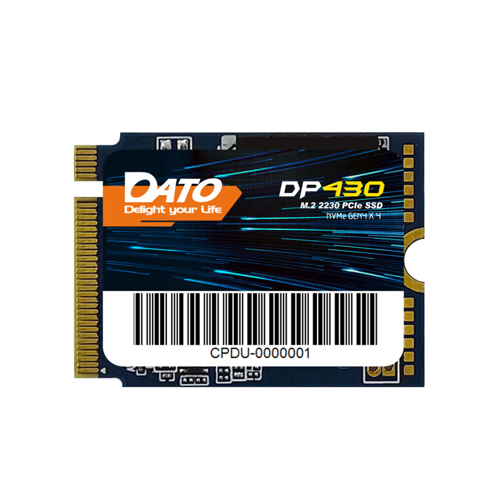 Solid State Drive (SSD) Dato DP430, NVME M.2 2230, PCIE Gen4x4, 1TB, Czarny DP430SSD-1TB