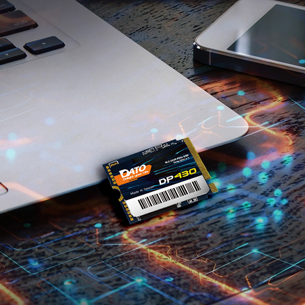 Solid State Drive (SSD) Dato DP430, NVME M.2 2230, PCIE Gen4x4, 1TB, Czarny DP430SSD-1TB