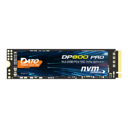 Solid State Drive (SSD) Dato DP800 Pro, NVME M.2 2280, PCIe, 4TB, Czarny DP800PSSD-4TB