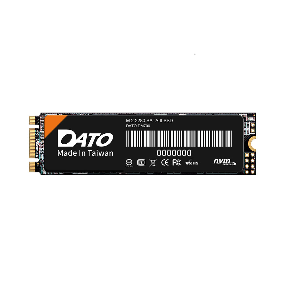 Solid State Drive (SSD) Dato, SATA III NGFF M.2 2280, 4TB, Czarny DM700SSD-4TB