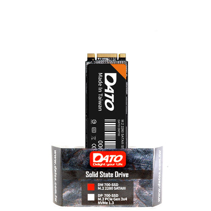 Solid State Drive (SSD) Dato, SATA III NGFF M.2 2280, 4TB, Czarny DM700SSD-4TB