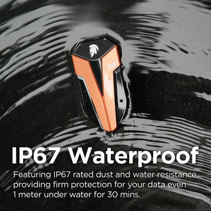 Solid State Drive (SSD Zewnętrzny) Dato Ares Amber Shield, 4TB, Czarny ARSASE-4TB